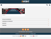 Tablet Screenshot of duobat.fr